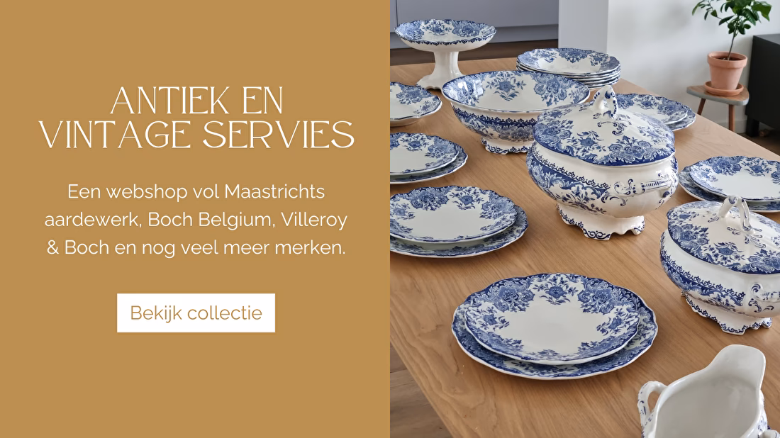 Welk porselein servies is geld waard?