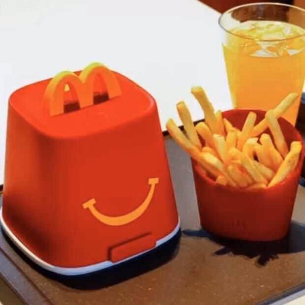 Heeft McDonald's in Frankrijk herbruikbaar servies?