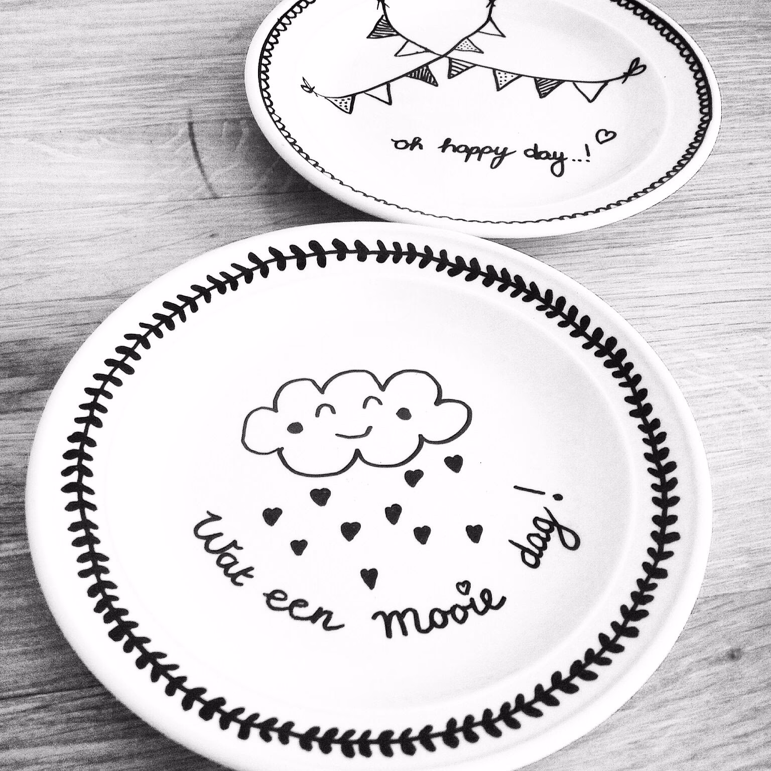 Hoe schilder je op porselein?