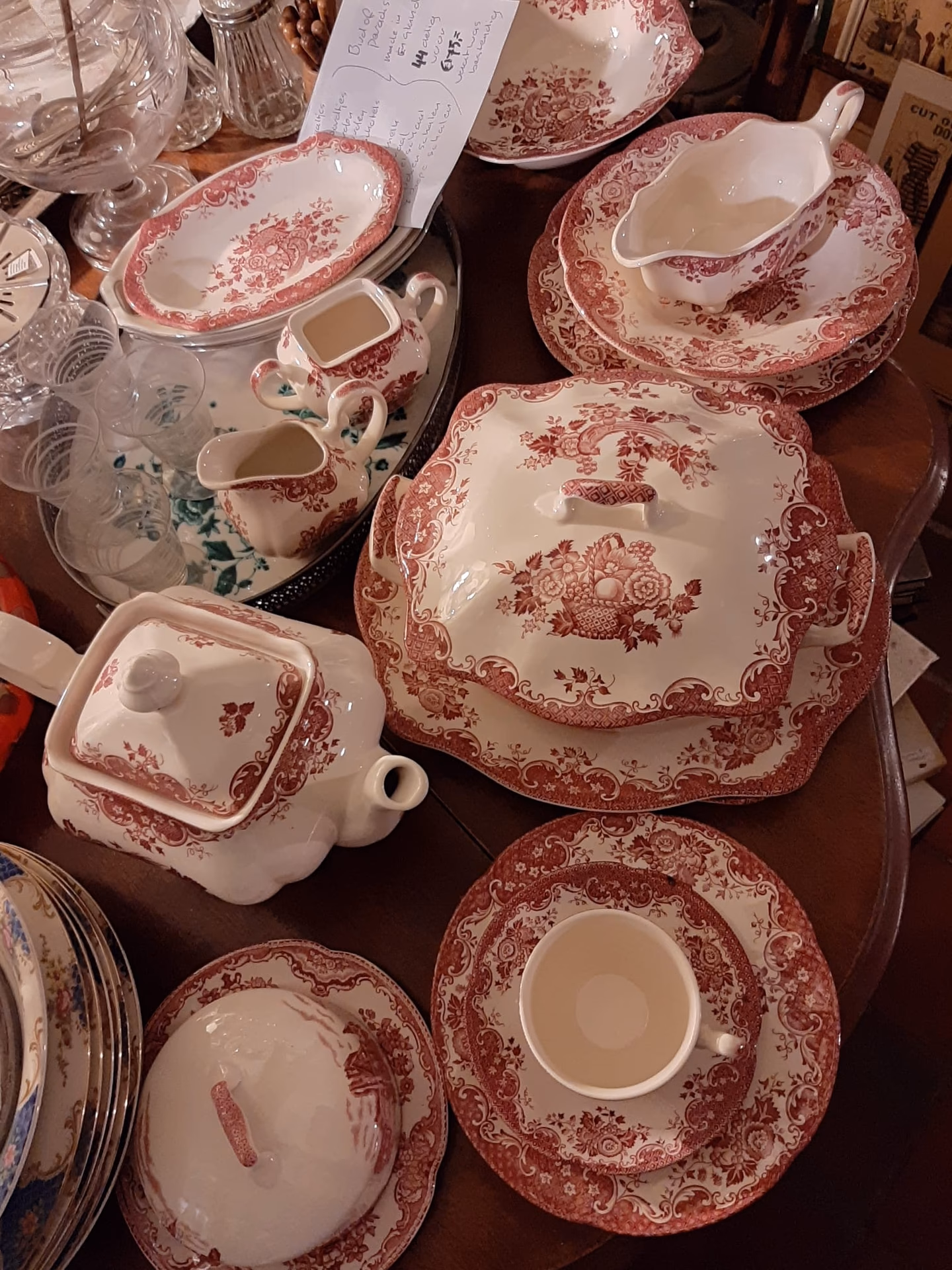 Hoe heet servies in het Engels?