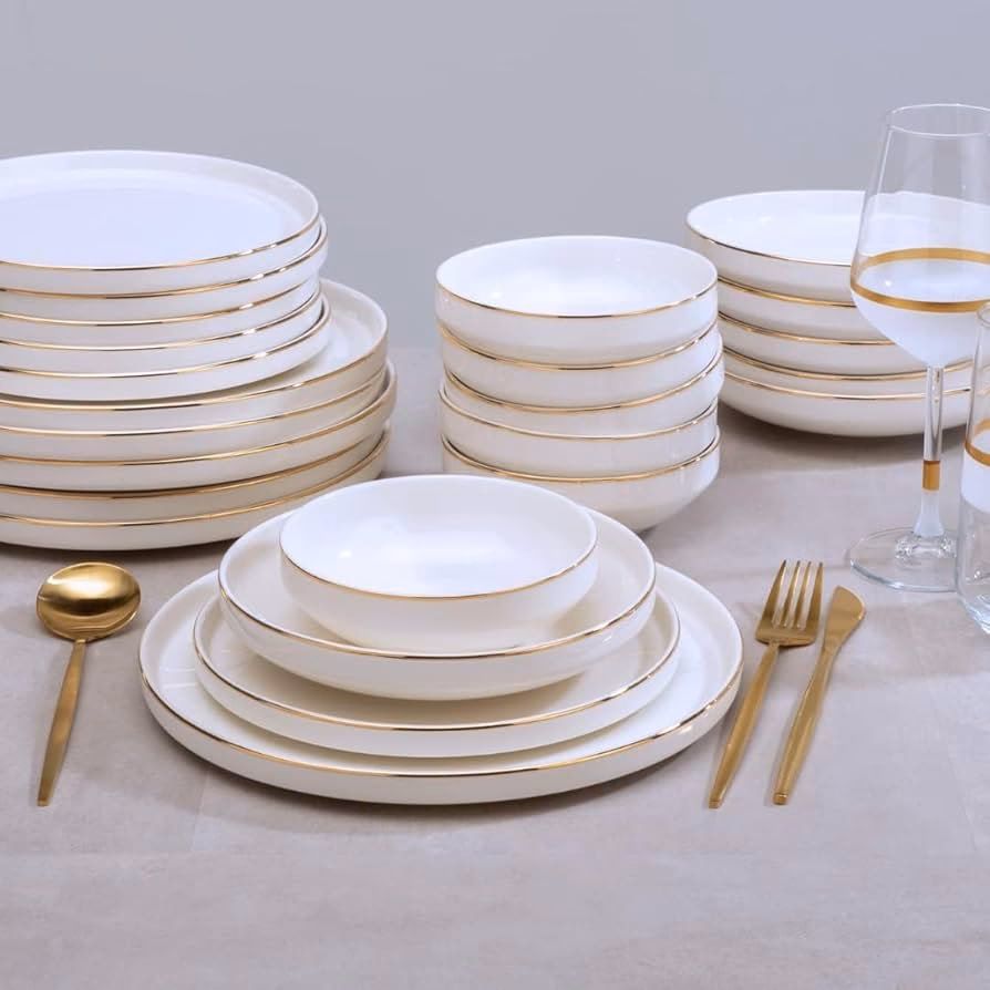 Mag ik servies met een gouden randje in de vaatwasser doen?