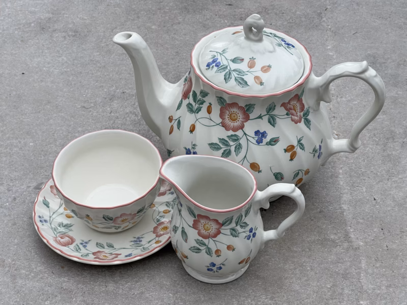 Waar bestaat een servies uit?