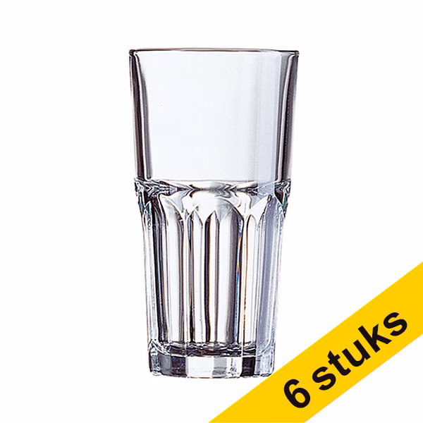 Hoe noem je een hoog drinkglas?